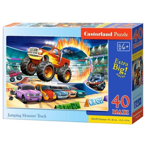 Puzzle Da Pezzi Maxi Salto Del Monster Truck Giochi Giachi S R