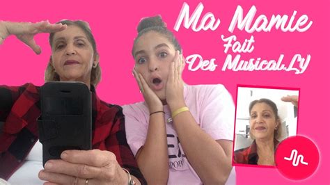 J Apprends A Ma Grand Mere A Faire Des Musical Ly Youtube