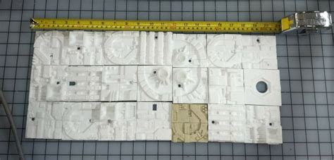 30 Piece 172 Resin Death Star Wars Tiles For Bandai And Fine Etsy