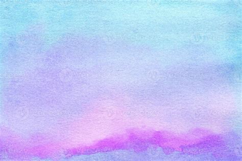 Blue And Purple Watercolor Background