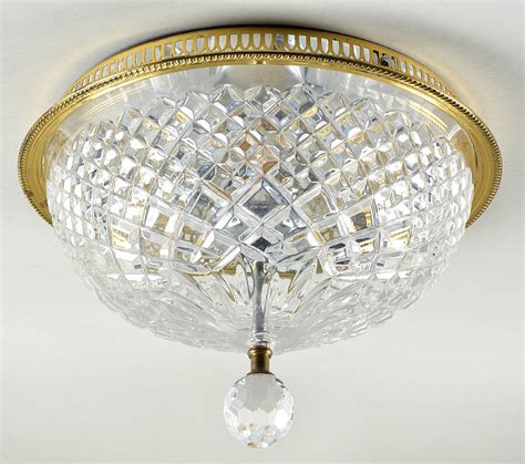 Brenda Flush Mount Ceiling Lamp By Waterford Crystal Replacements Ltd