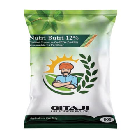 Nutri Butri 12 Chelated Copper Micronutrient Fertilizer Application Agriculture At Best Price