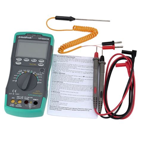 HoldPeak HP890CN Stable LCD Digital Multimeter DC ... – Grandado