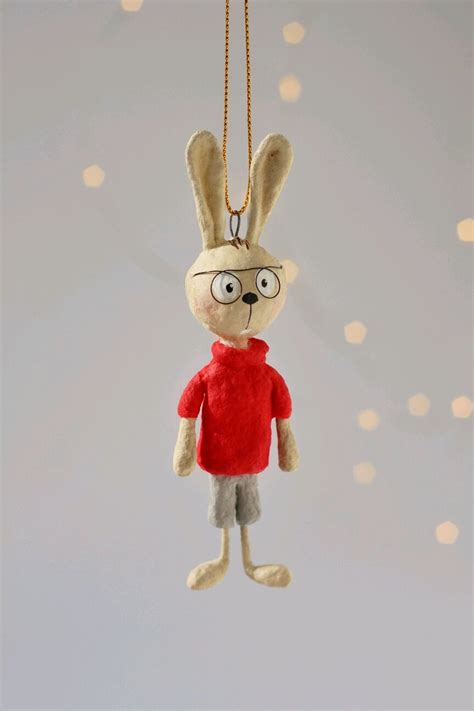 Ёлочная игрушка кролик из Винни-Пуха, символ 2023 года, кролик на ёлку ...