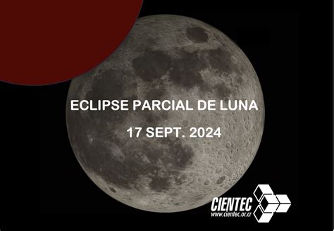 Eclipse parcial de Luna 17 Sept 2024 Fundación CIENTEC