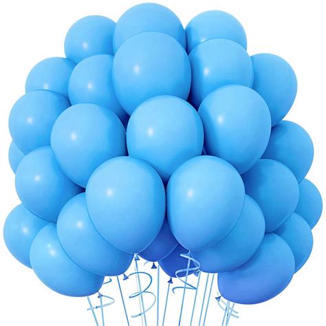 BALONY LATEKSOWE NIEBIESKIE DUŻE 12 30cm 100 SZTUK NIEBIESKI