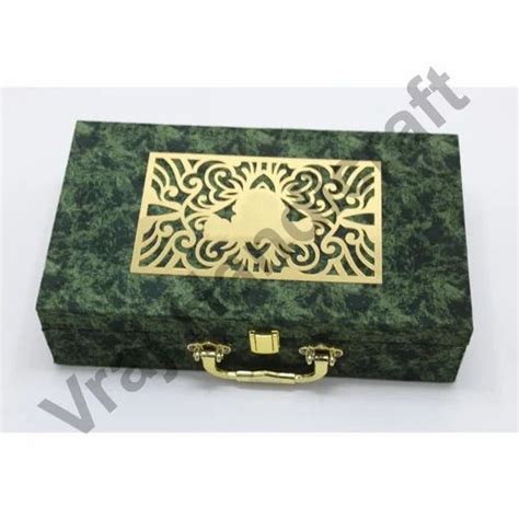 G Green Mdf Wood Dry Fruit Box At Rs Handcrafted Dry Fruit Box