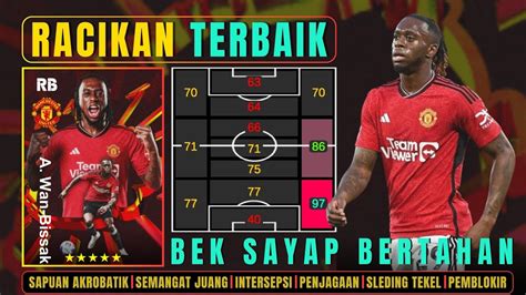 Best Players Racikan Terbaik A Wan Bissaka Di EFootball 2024 Mobile