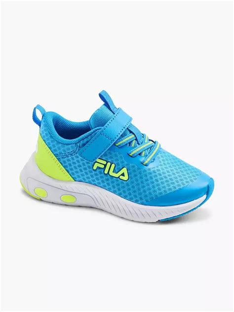 Fila Fila New Toddlers Neon Bluegreen Velcro Trainer In Blue