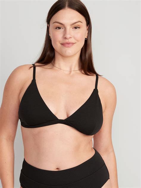 Pucker Triangle Bikini Swim Top Old Navy