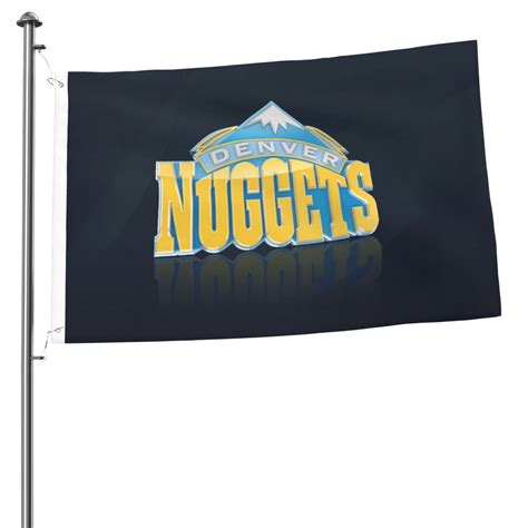 Denver Nuggets Flag Double Sided 2x3ft Yard Flag For Yard Lawn Patio