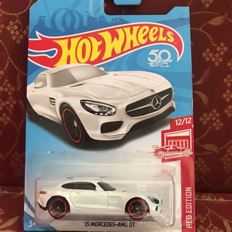Hot Wheels 15 Mercedes AMG Gt Red Edition Target Exclusive Shopee