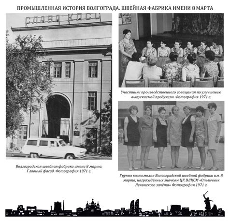 Промышленная история Волгограда. Волгоградская швейная фабрика имени 8 ...