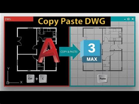 Copy Paste Dwg Very Useful Dsmax Script Dsmax Dsmaxtutorial Ds