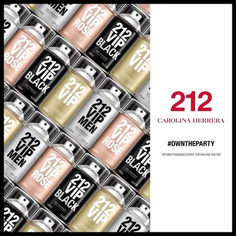 212 Vip Carolina Herrera Body Spray 250ml Del Mondo