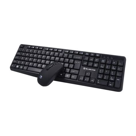 Kit Teclado E Mouse Sem Fio Preto Bmtw Servitech Sistema De