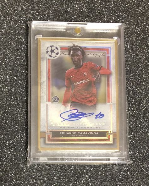 Topps Museum Collection Uefa Cl Eduardo Camavinga