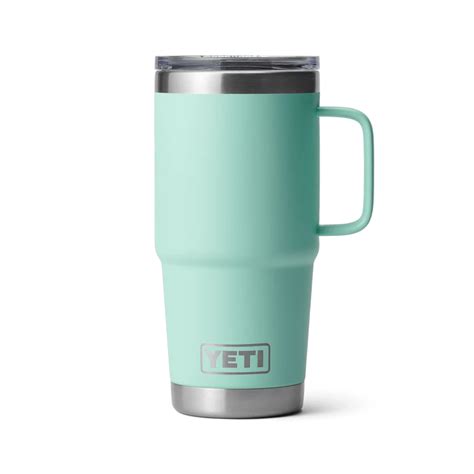 Yeti Rambler 20 Oz 591ml Travel Mug With Stronghold Lid Seafoam A Farley