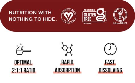 NAKED BCAAs Amino Acids Powder 100 Servings Vegan Unflavored Branched Chain Amino Acids 500