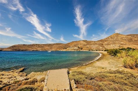 Playa De Ganema En La Isla Grecia De Serifos Foto Premium