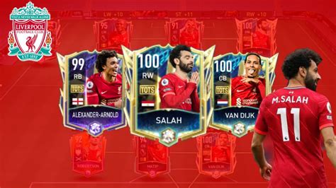 I Built Full Master Liverpool FC Squad Builder FIFA Mobile 22