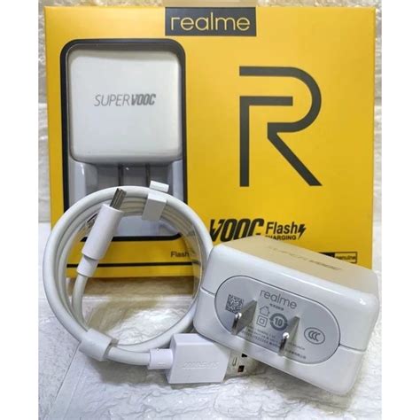 Realme Original W V A Supervooc Flash Charger Adapter Supervooc