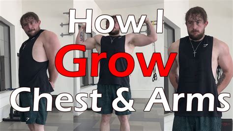 How To GROW CHEST ARMS Workout Routine Workoutmotivation