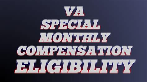 Eligibility For Special Monthly Compensation Breakdown Youtube