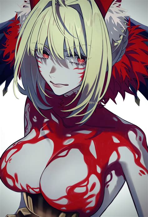 Nero Claudius Queen Draco And Queen Draco Fate And 2 More Drawn By