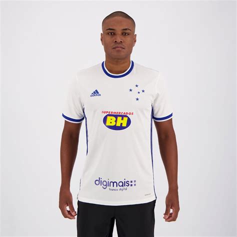 Camisa Adidas Cruzeiro II 2020 Patrocínio Futfanatics