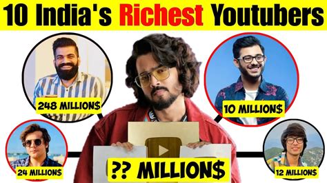 हनद म 10 India s Richest Youtubers 2023 India s richest