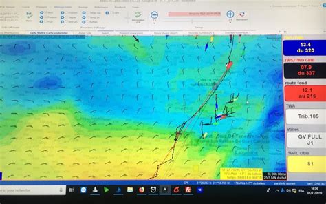 Quitter Cette Zone Anticyclonique Manuel Cousin Sailing Team