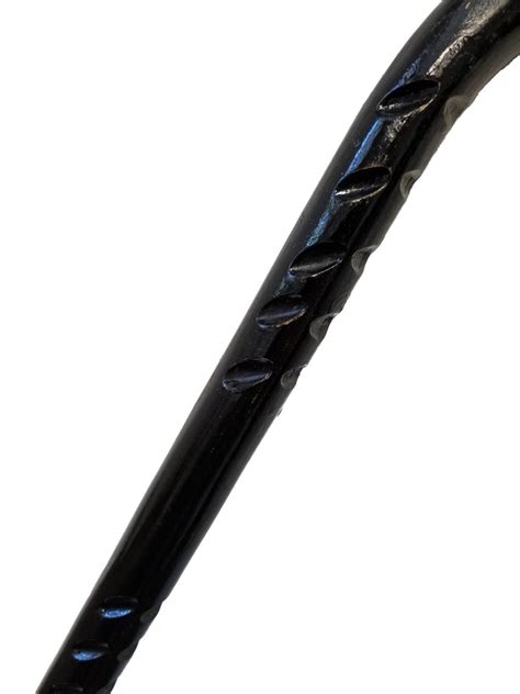 Martial Arts Combat Self Defense Cane With Saw Tooth Design Black