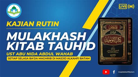 Ustadz Rahmat Nur Hidayat Hilyah Tholibil Ilmi Youtube