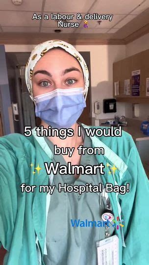 609k Views · 15k Reactions 5 Things To Buy For Your Hospital Bag From Walmart From A Labour