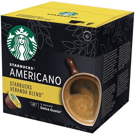 Capsule cafea Starbucks Veranda Blend Americano by Nescafé Dolce Gusto