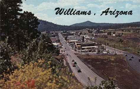 Williams, Arizona Postcard