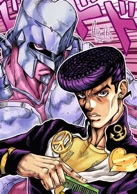 Artstation Josuke Higashikata And Crazy Diamond Al Santos Jojo