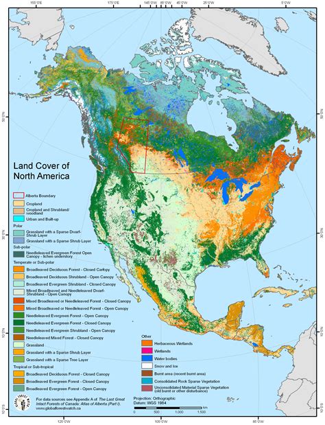 North America Landforms Map | Images and Photos finder