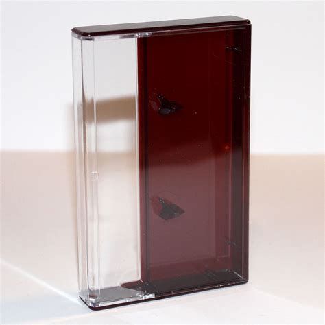 Clearburgundy Norelco Case For Audio Cassettes Cassette Boxes