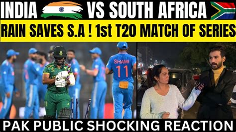 India 🇮🇳 Vs South Africa 🇿🇦 Rain Saves Sa 🇿🇦 1st T20 Match Of Series