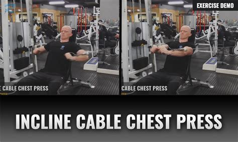 Seated Incline Cable Chest Press • Russ Howe Pti