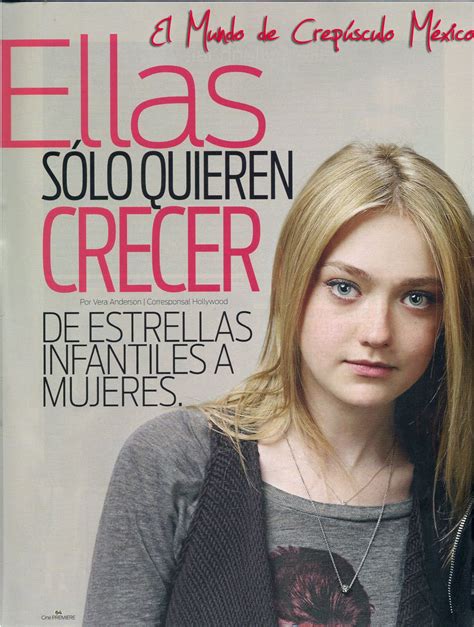 El Mundo de Crepusculo México Scans de la Revista CinePremiere en su