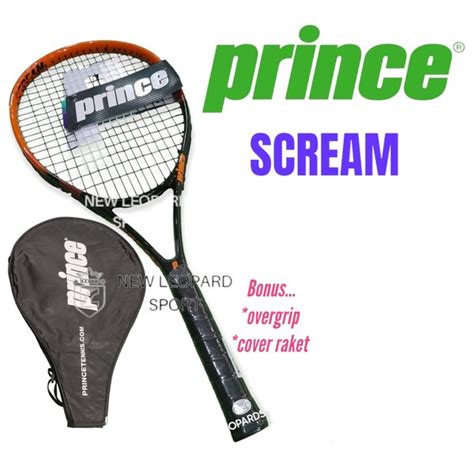 Jual Raket Tenis Prince Scream 110 Berat 288g Orangeblack Tennis