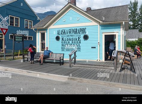 Streets Of Skagway Alaska Klondike Gold Rush National Historical Park