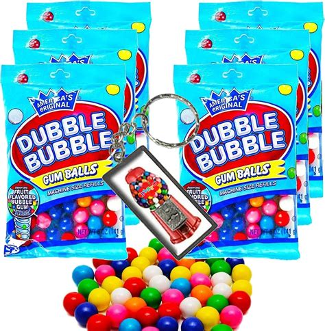 Amazon Dubble Bubble Gumball Machine Refill Carton Ounce