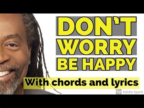 Don't Worry Be Happy Lyrics and Chords - YouTube