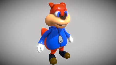 Conker From Conkers Bad Fur Day Download Free 3d Model By Christian Day Biochrisdd