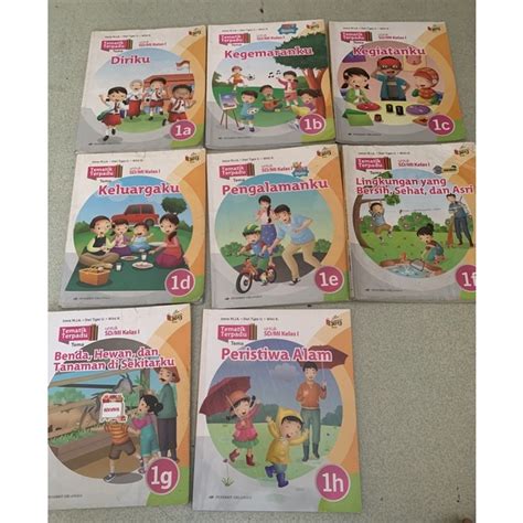 Jual Buku Tematik Kelas 1 Sd Shopee Indonesia