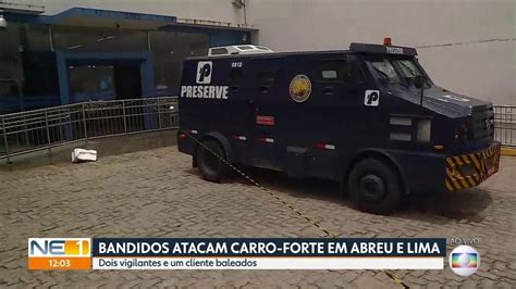 Assalto A Carro Forte Tem Troca De Tiros E Deixa Feridos No Grande